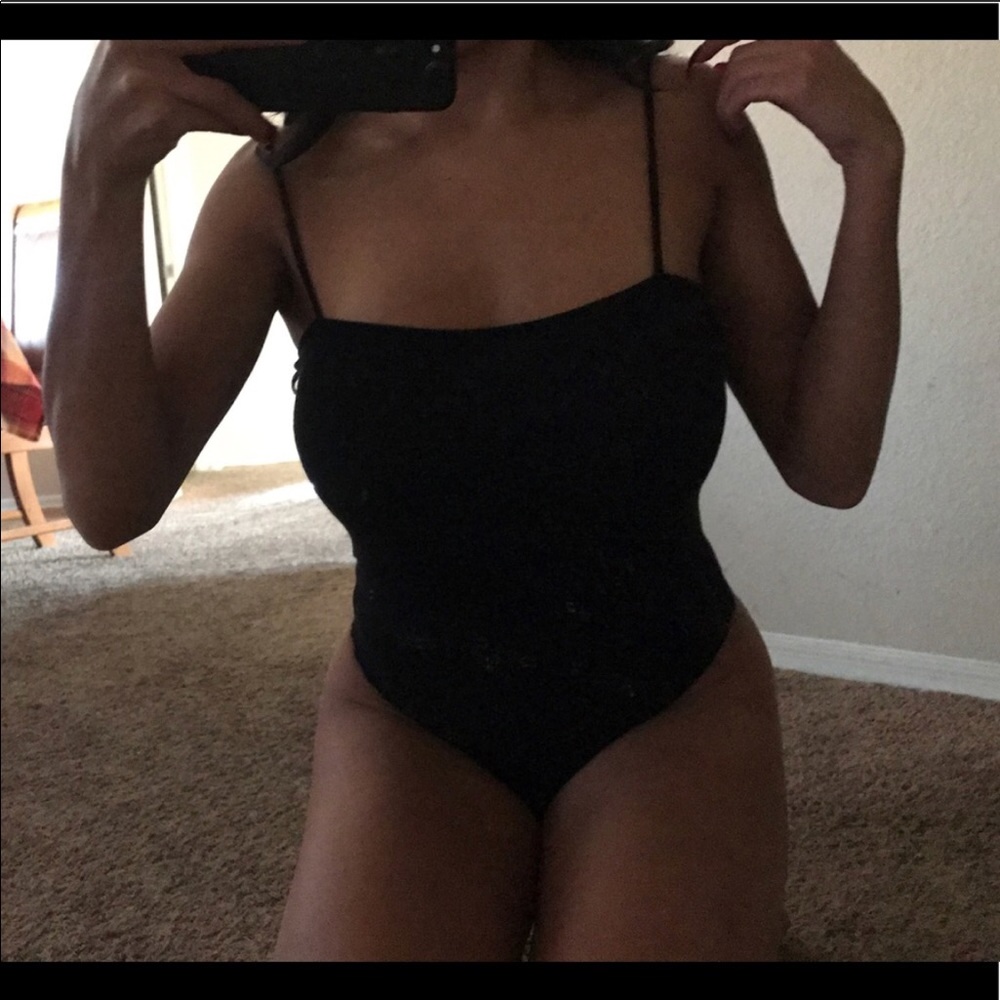 Black one piece